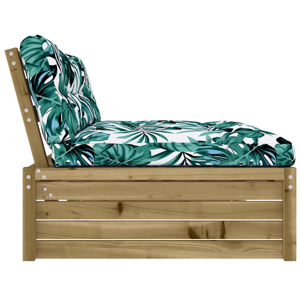 vidaXL Canapea de mijloc, 120x80 cm, lemn de pin impregnat vidaXL Canapea de mijloc, 120x80 cm, lemn de pin impregnat
