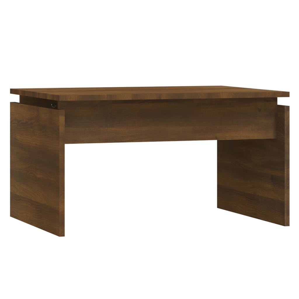 vidaXL Măsuță de cafea, stejar maro, 68x50x38 cm, lemn prelucrat vidaXL Măsuță de cafea, stejar maro, 68x50x38 cm, lemn prelucrat