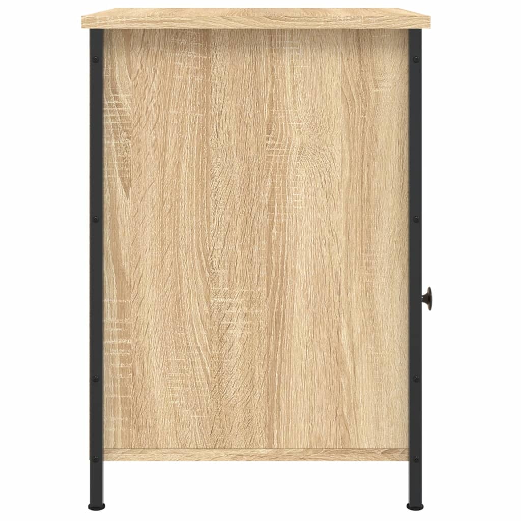 vidaXL Noptieră, stejar sonoma, 40x42x60 cm, lemn prelucrat vidaXL Noptieră, stejar sonoma, 40x42x60 cm, lemn prelucrat