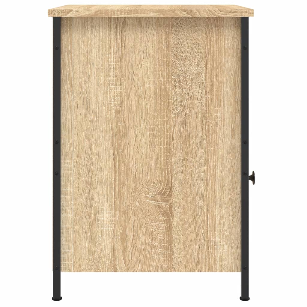 vidaXL Noptieră, stejar sonoma, 40x42x60 cm, lemn prelucrat vidaXL Noptieră, stejar sonoma, 40x42x60 cm, lemn prelucrat