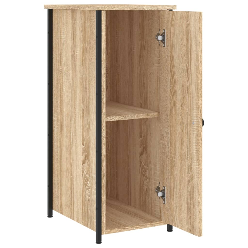 vidaXL Noptieră, stejar sonoma, 32x42x80 cm, lemn compozit vidaXL Noptieră, stejar sonoma, 32x42x80 cm, lemn compozit