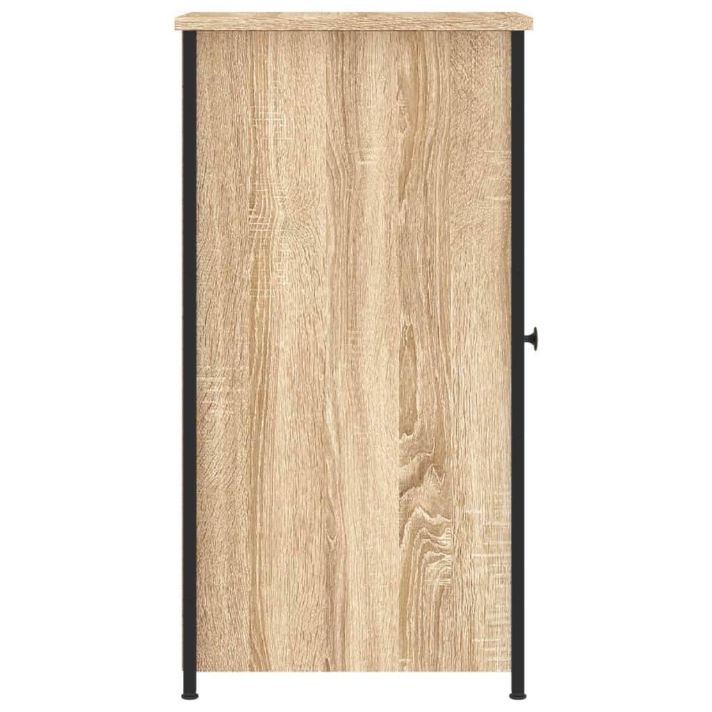 vidaXL Noptieră, stejar sonoma, 32x42x80 cm, lemn compozit vidaXL Noptieră, stejar sonoma, 32x42x80 cm, lemn compozit