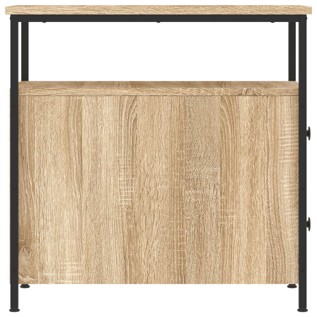 vidaXL Noptieră, stejar sonoma, 30x60x60 cm, lemn prelucrat vidaXL Noptieră, stejar sonoma, 30x60x60 cm, lemn prelucrat