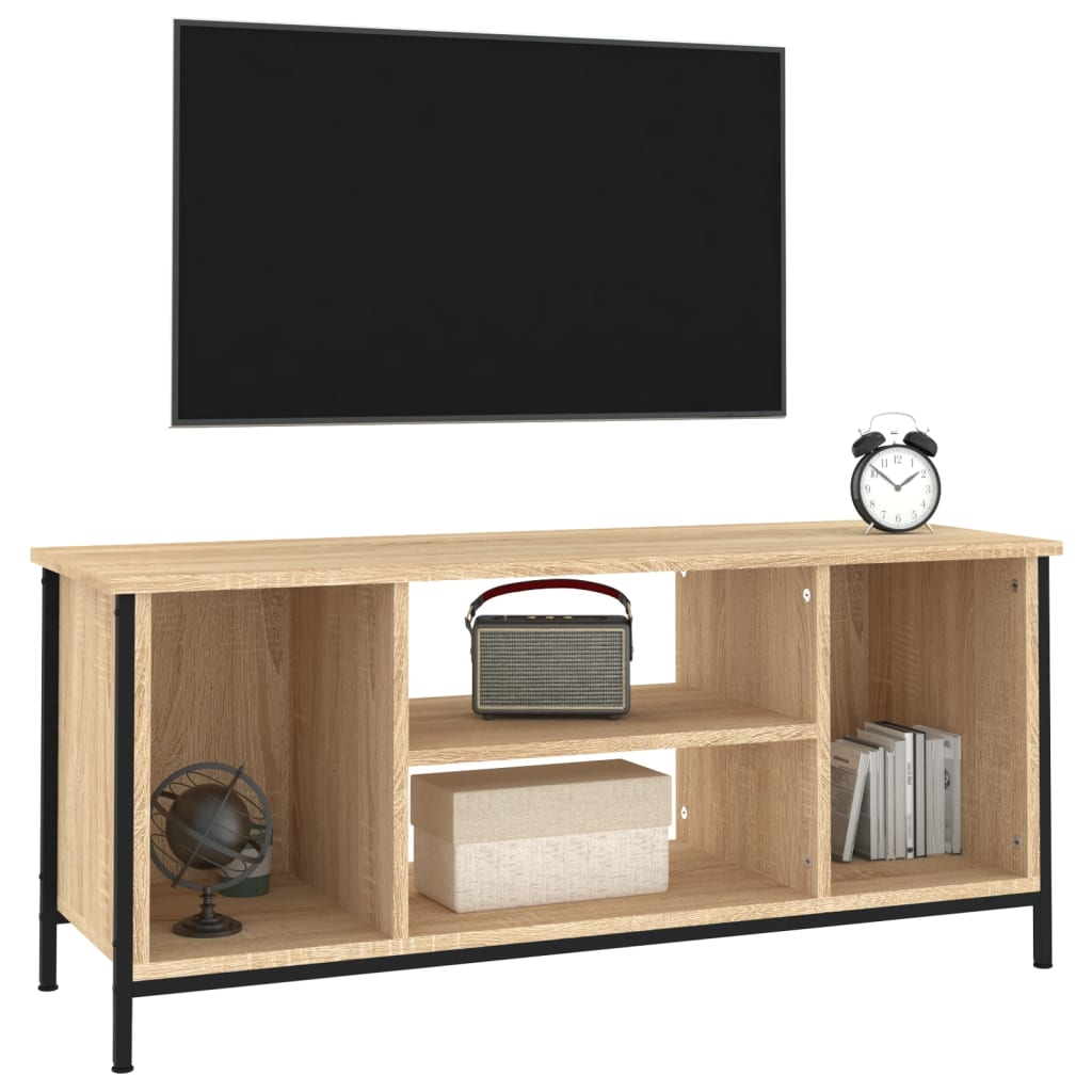 vidaXL Comodă TV, stejar sonoma, 102x35x45 cm, lemn prelucrat vidaXL Comodă TV, stejar sonoma, 102x35x45 cm, lemn prelucrat