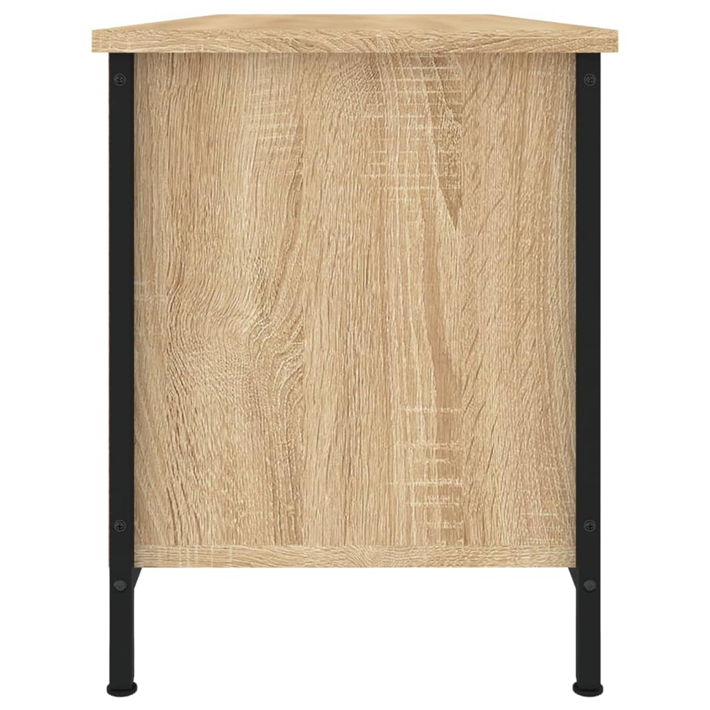 vidaXL Comodă TV, stejar sonoma, 102x35x45 cm, lemn prelucrat vidaXL Comodă TV, stejar sonoma, 102x35x45 cm, lemn prelucrat