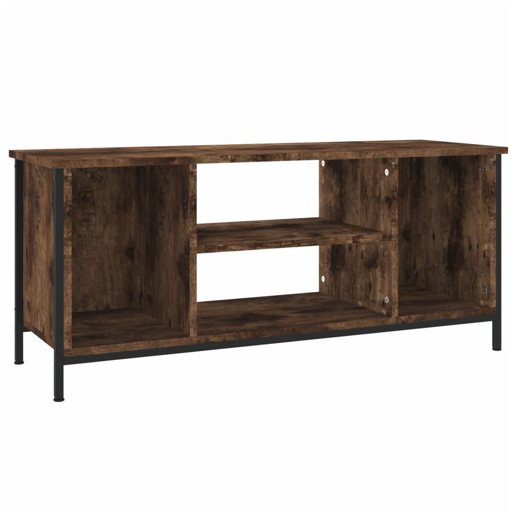 vidaXL Comodă TV, stejar afumat, 102x35x45 cm, lemn prelucrat vidaXL Comodă TV, stejar afumat, 102x35x45 cm, lemn prelucrat
