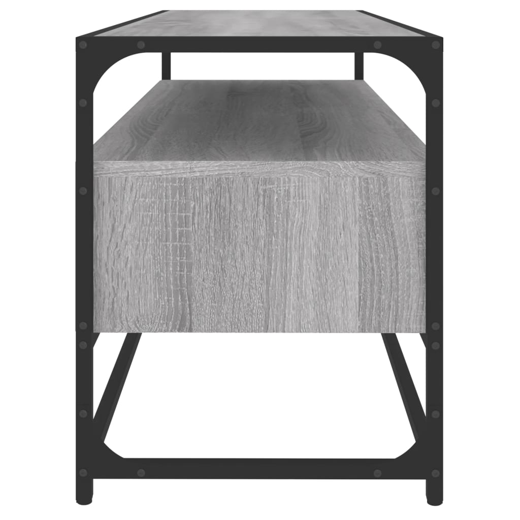 vidaXL Dulap TV, gri sonoma, 100x35x45 cm, lemn prelucrat