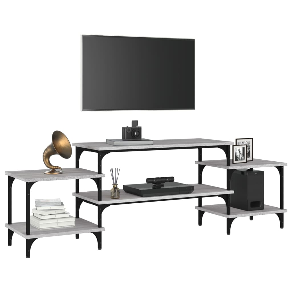 vidaXL Dulap TV, gri sonoma, 157x35x52 cm, lemn prelucrat