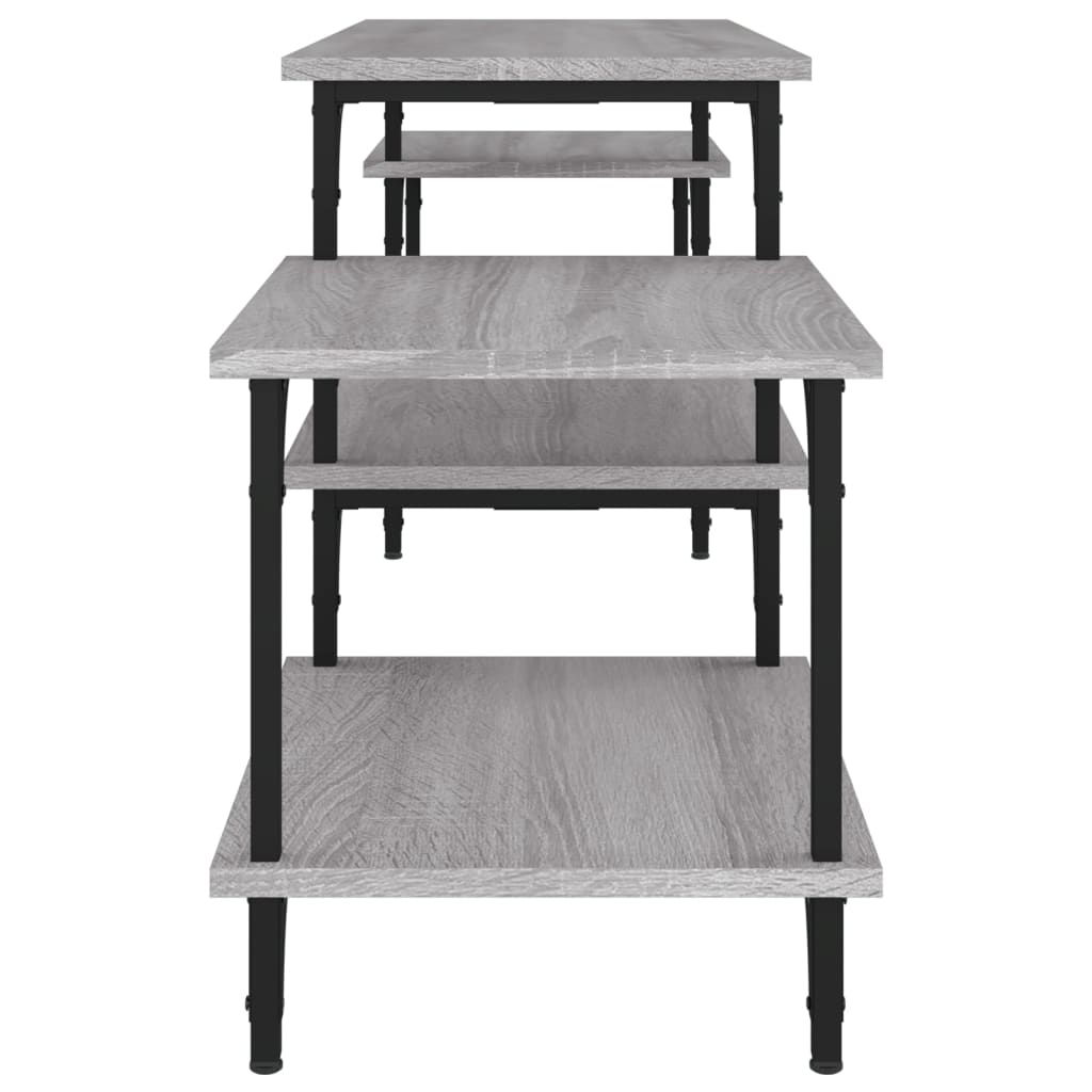 vidaXL Dulap TV, gri sonoma, 157x35x52 cm, lemn prelucrat