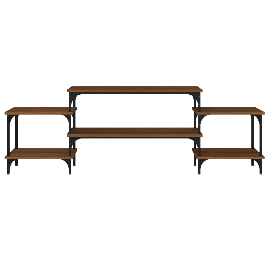 vidaXL Dulap TV, stejar maro, 157x35x52 cm, lemn prelucrat vidaXL Dulap TV, stejar maro, 157x35x52 cm, lemn prelucrat