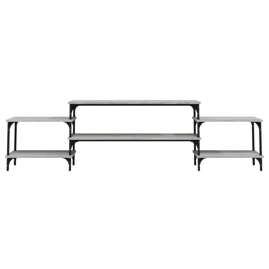vidaXL Dulap TV, gri sonoma, 197x35x52 cm, lemn prelucrat