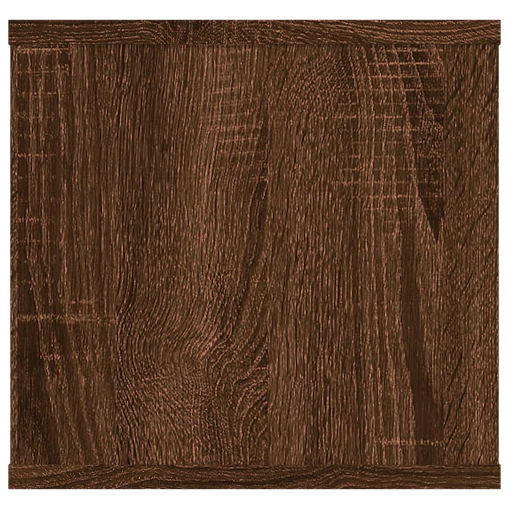 vidaXL Raft de perete, stejar maro, 102x30x29 cm, lemn compozit vidaXL Raft de perete, stejar maro, 102x30x29 cm, lemn compozit