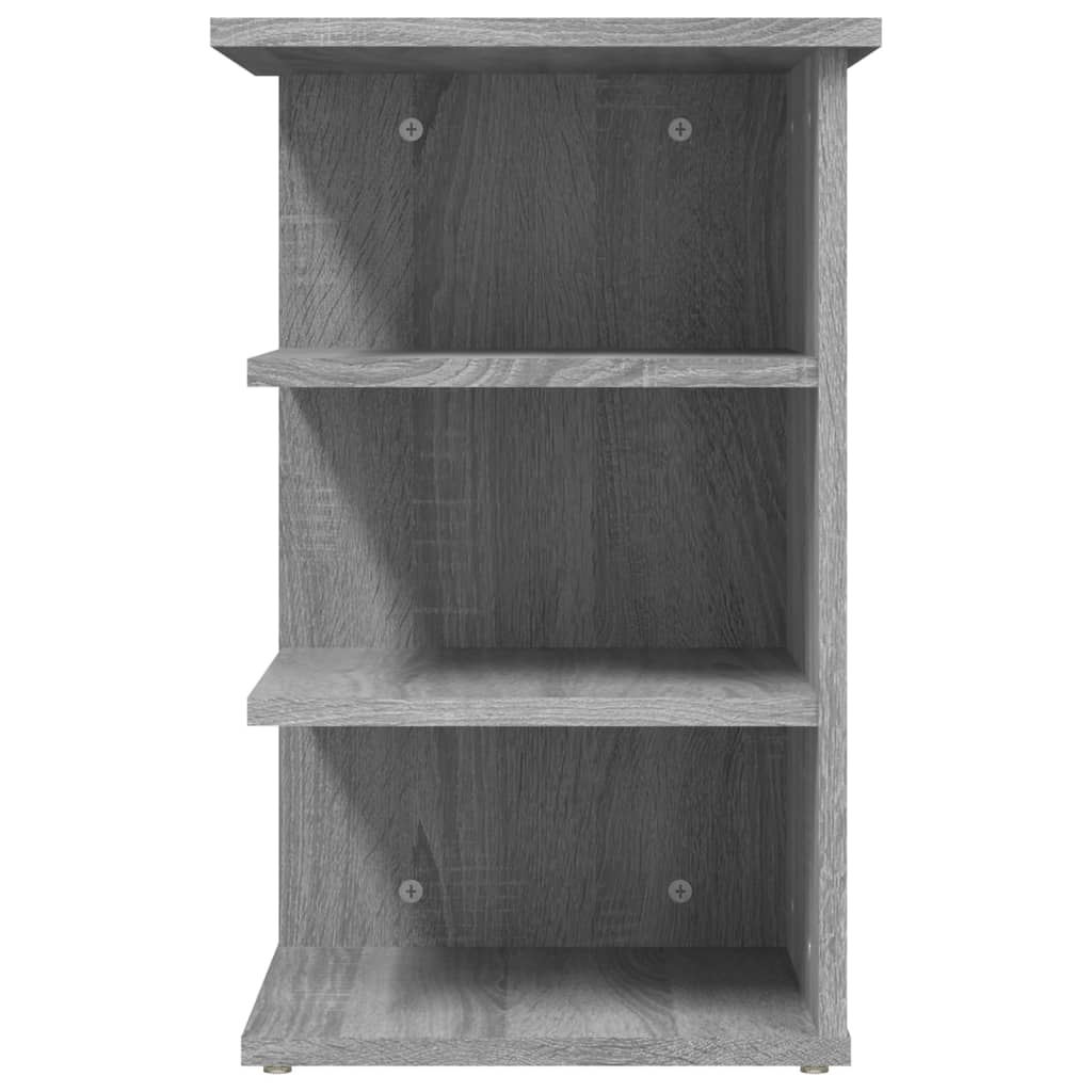 vidaXL Dulap lateral, gri sonoma, 35x35x55 cm, lemn prelucrat