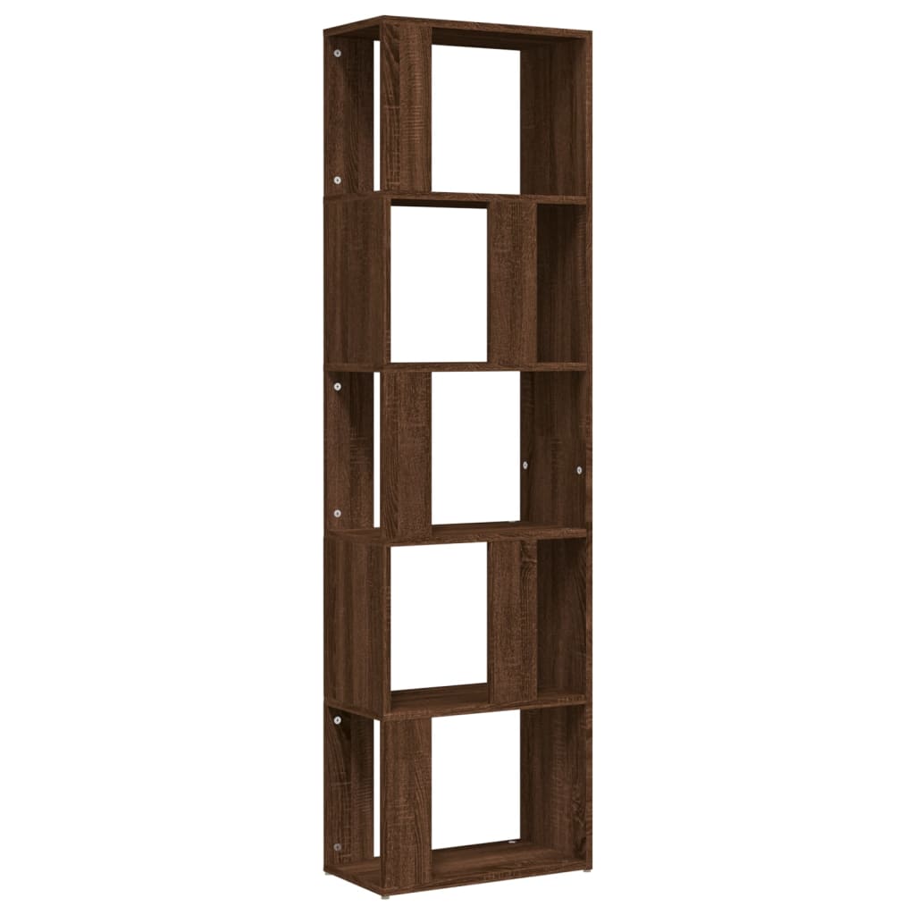 vidaXL Bibliotecă, stejar maro, 45x24x160 cm, lemn compozit vidaXL Bibliotecă, stejar maro, 45x24x160 cm, lemn compozit