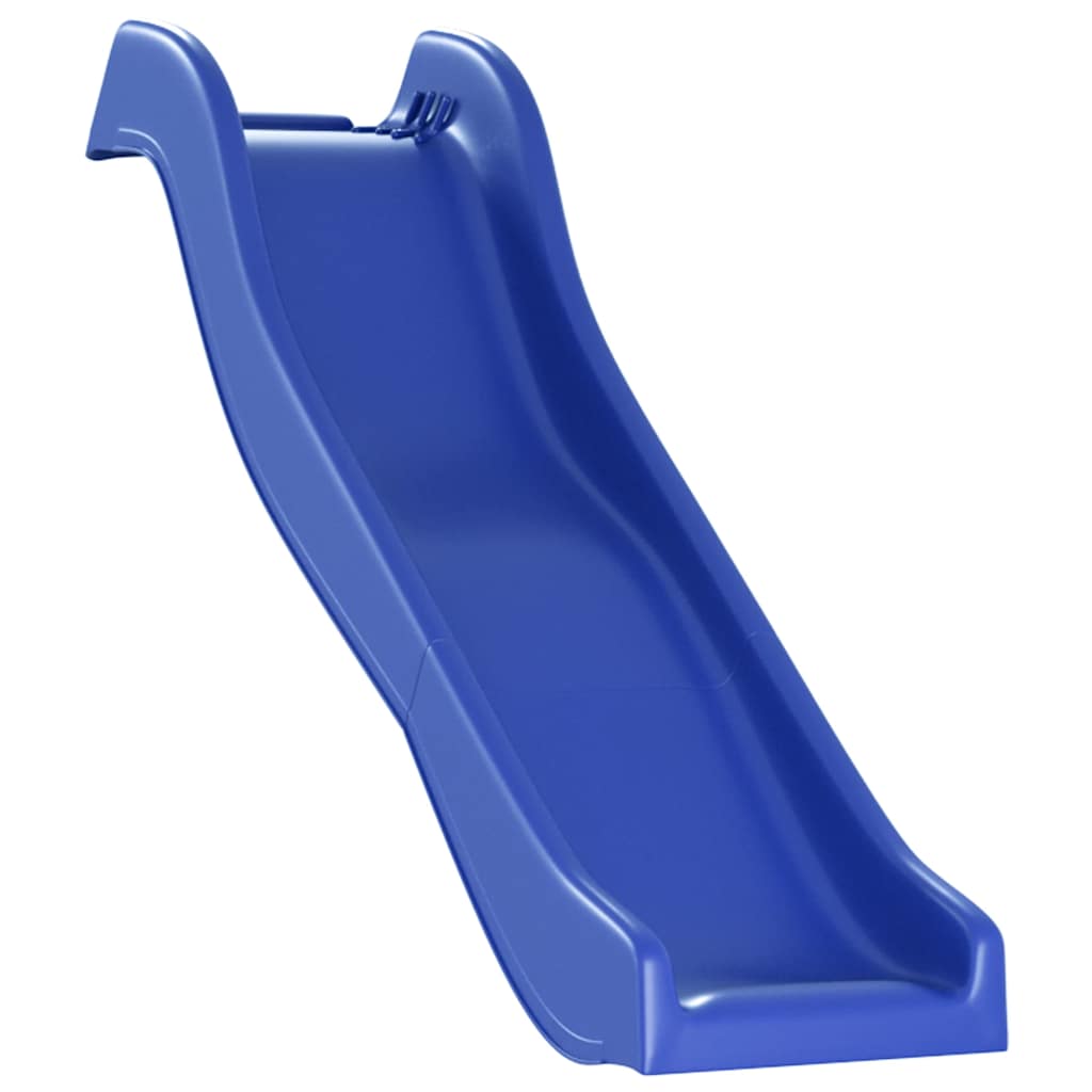 vidaXL Tobogan de joacă, albastru, 174x38 cm polipropilenă