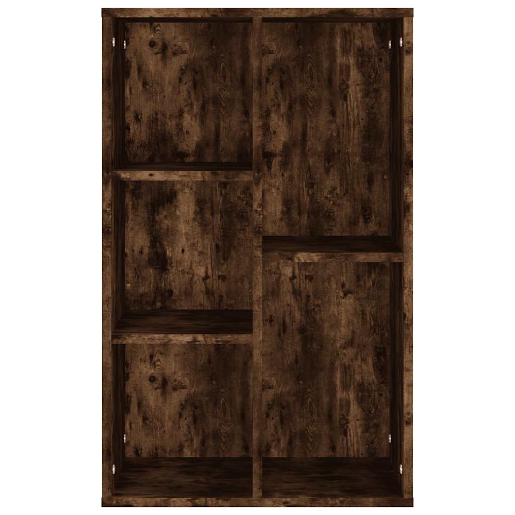 vidaXL Bibliotecă/servantă, stejar afumat, 50x25x80 cm, lemn prelucrat vidaXL Bibliotecă/servantă, stejar afumat, 50x25x80 cm, lemn prelucrat