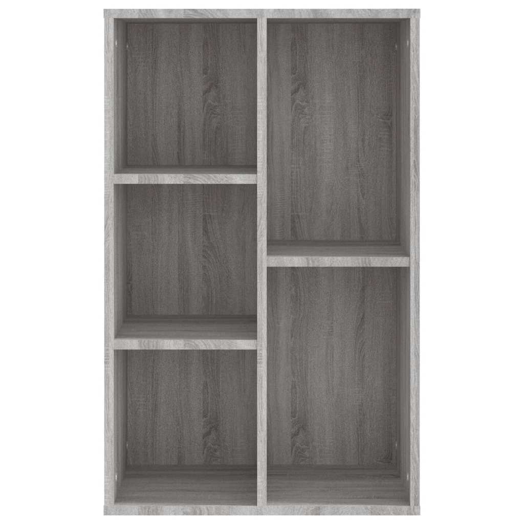 vidaXL Bibliotecă/Servantă, gri sonoma, 50x25x80 cm, lemn prelucrat vidaXL Bibliotecă/Servantă, gri sonoma, 50x25x80 cm, lemn prelucrat