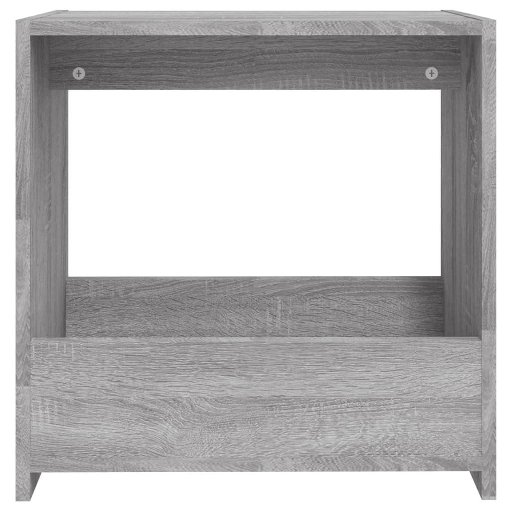 vidaXL Masă laterală, gri sonoma, 50x26x50 cm, lemn compozit vidaXL Masă laterală, gri sonoma, 50x26x50 cm, lemn compozit