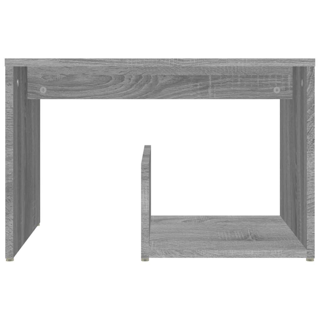 vidaXL Masă laterală, gri sonoma, 59x36x38 cm, lemn compozit vidaXL Masă laterală, gri sonoma, 59x36x38 cm, lemn compozit