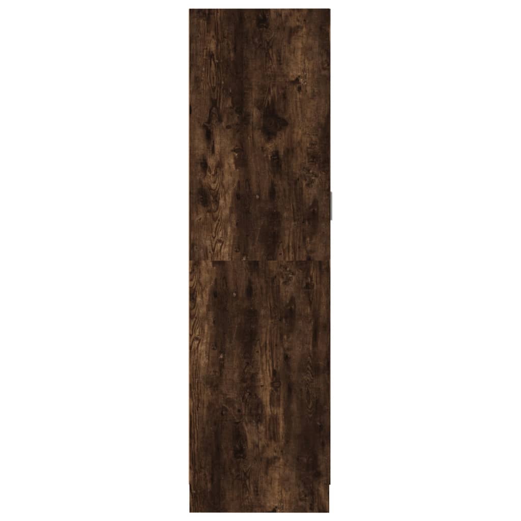 vidaXL Șifonier, stejar fumuriu, 82,5x51,5x180 cm, lemn prelucrat vidaXL Șifonier, stejar fumuriu, 82,5x51,5x180 cm, lemn prelucrat