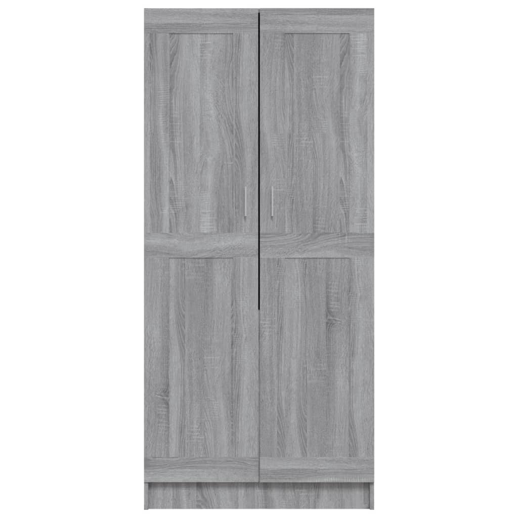 vidaXL Șifonier, gri sonoma, 82,5x51,5x180 cm, lemn prelucrat vidaXL Șifonier, gri sonoma, 82,5x51,5x180 cm, lemn prelucrat