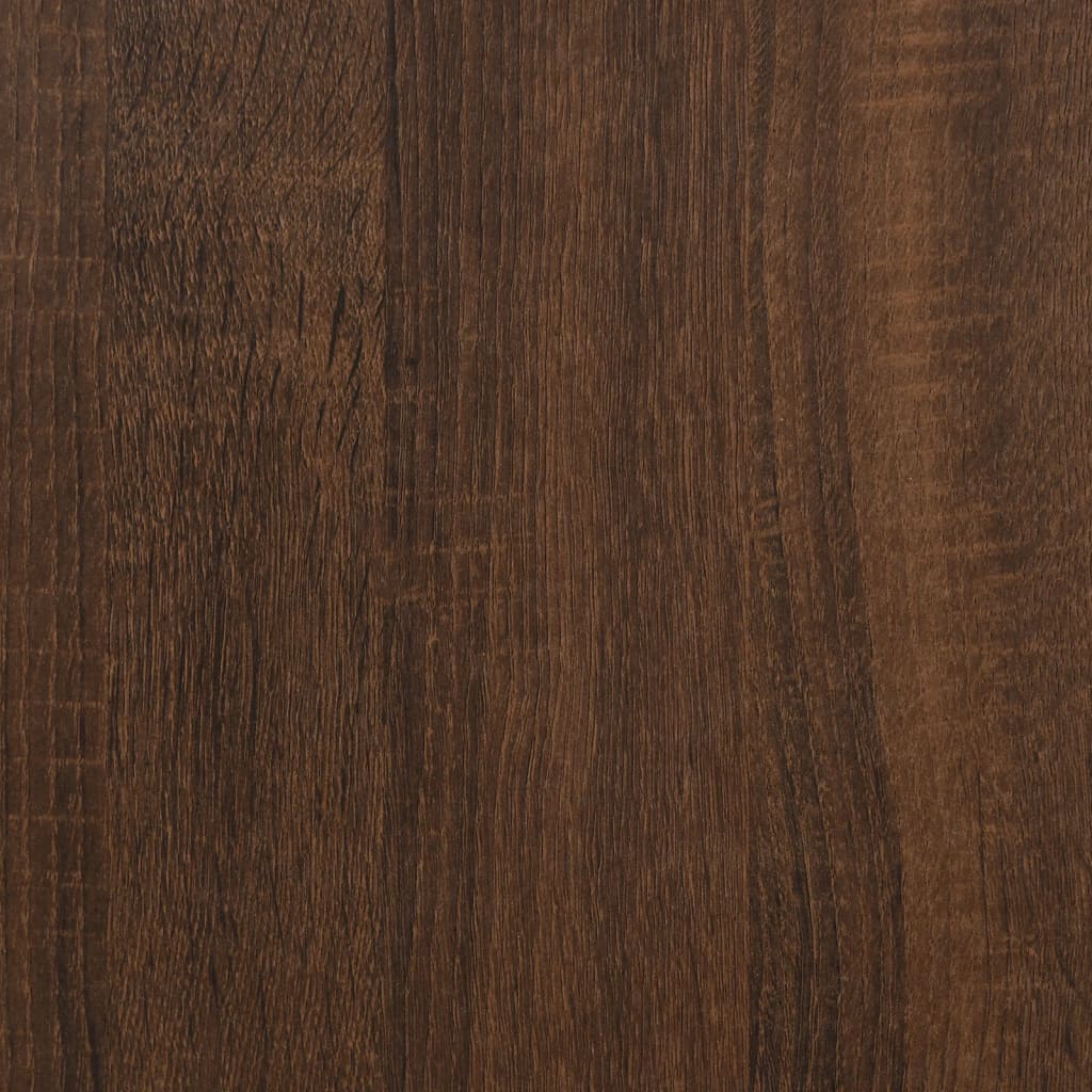 vidaXL Rafturi de perete, 2 buc., stejar maro, 50x15x50 cm, lemn