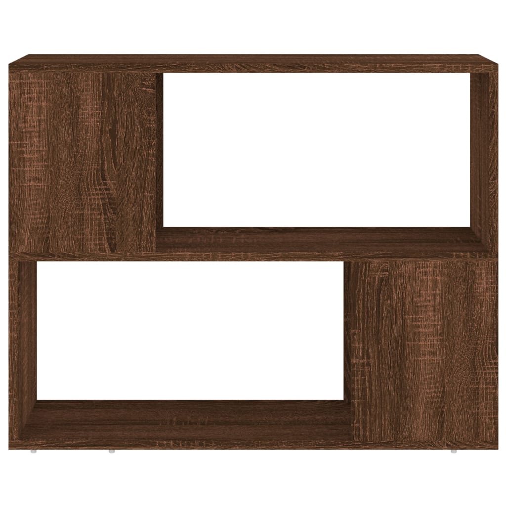 vidaXL Bibliotecă/Separator de cameră, stejar maro, 80x24x63 cm vidaXL Bibliotecă/Separator de cameră, stejar maro, 80x24x63 cm