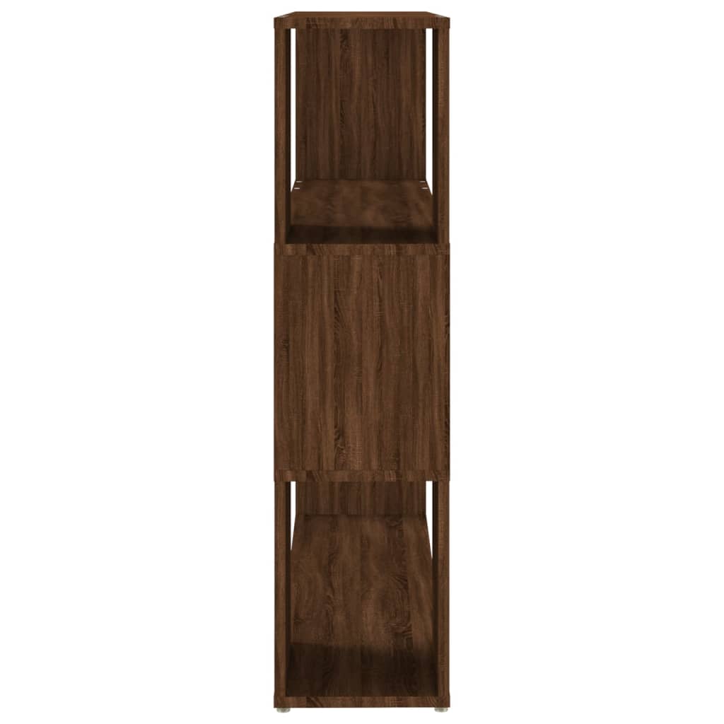 vidaXL Bibliotecă/Separator de cameră, stejar maro, 100x24x94 cm vidaXL Bibliotecă/Separator de cameră, stejar maro, 100x24x94 cm