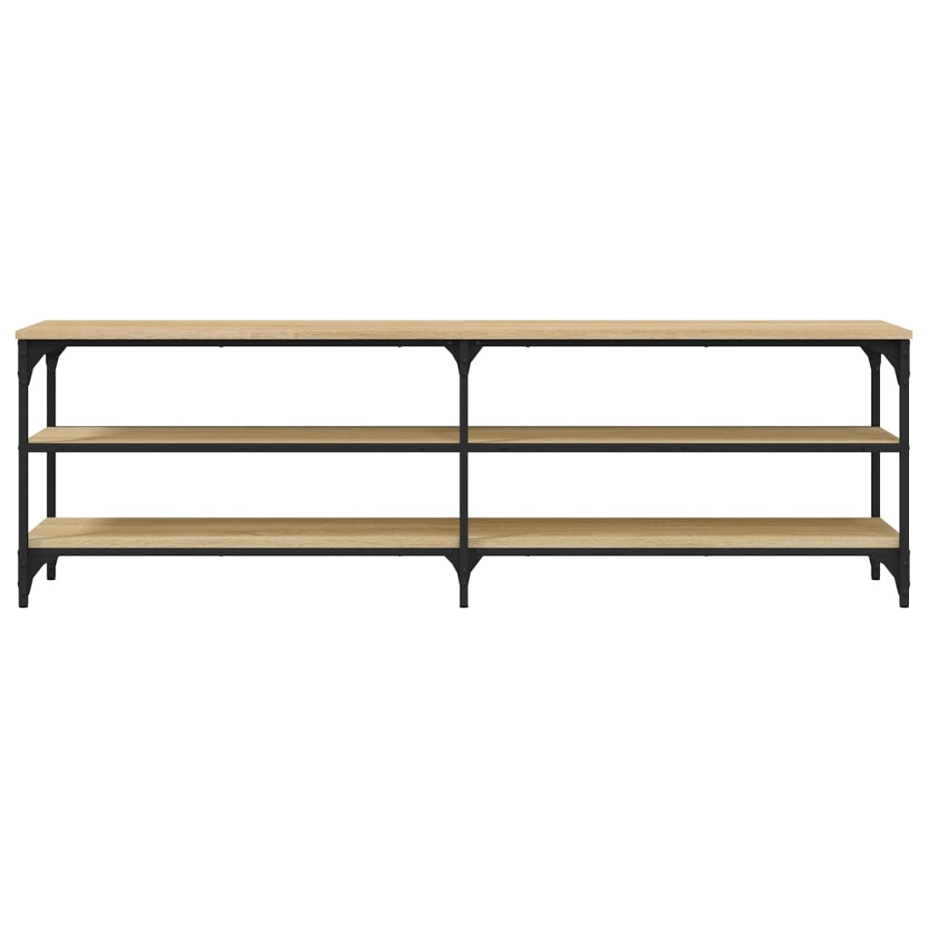 vidaXL Comodă TV, stejar sonoma, 160x30x50 cm, lemn prelucrat vidaXL Comodă TV, stejar sonoma, 160x30x50 cm, lemn prelucrat