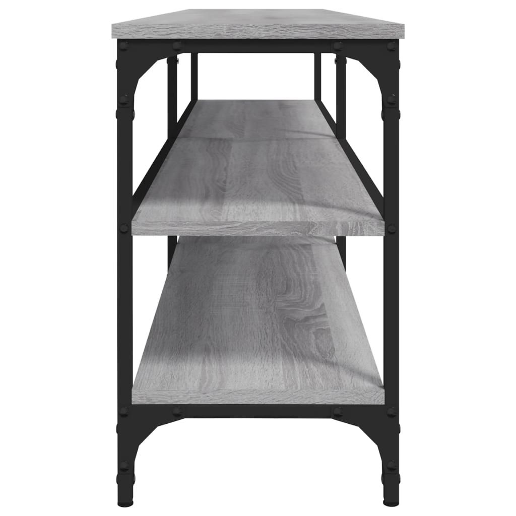 vidaXL Comodă TV, gri sonoma, 160x30x50 cm, lemn prelucrat