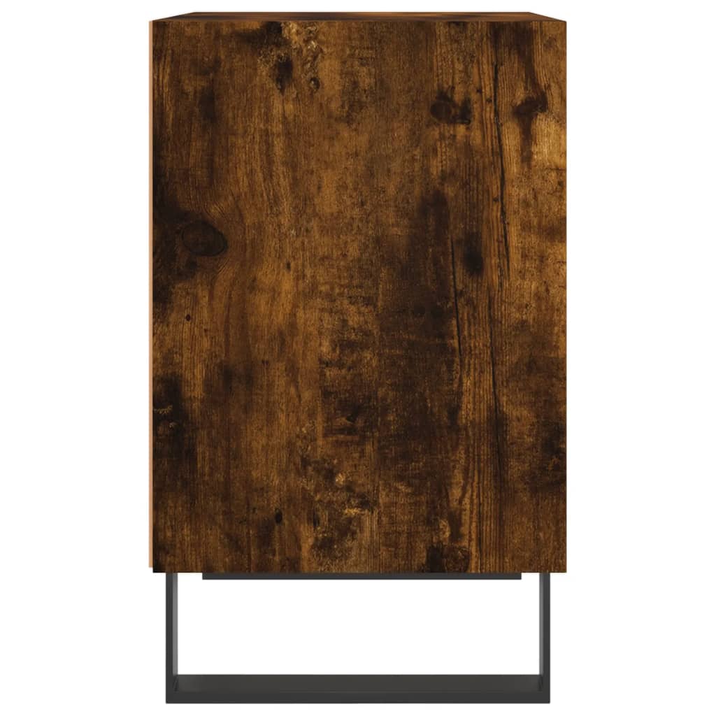 vidaXL Noptiere, 2 buc., stejar fumuriu, 40x30x50 cm, lemn compozit vidaXL Noptiere, 2 buc., stejar fumuriu, 40x30x50 cm, lemn compozit