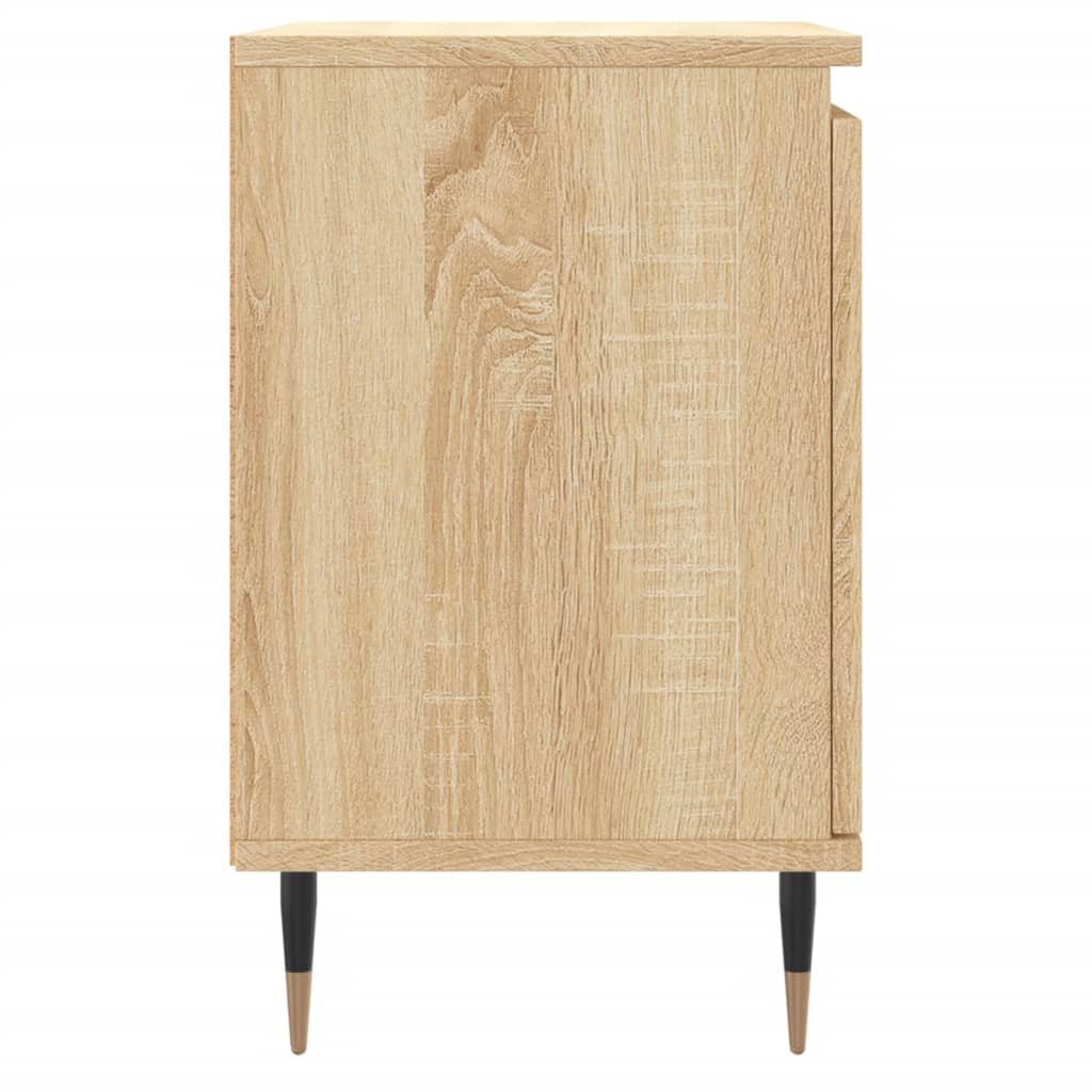 vidaXL Noptiere, 2 buc., stejar sonoma, 40x30x50 cm, lemn compozit vidaXL Noptiere, 2 buc., stejar sonoma, 40x30x50 cm, lemn compozit