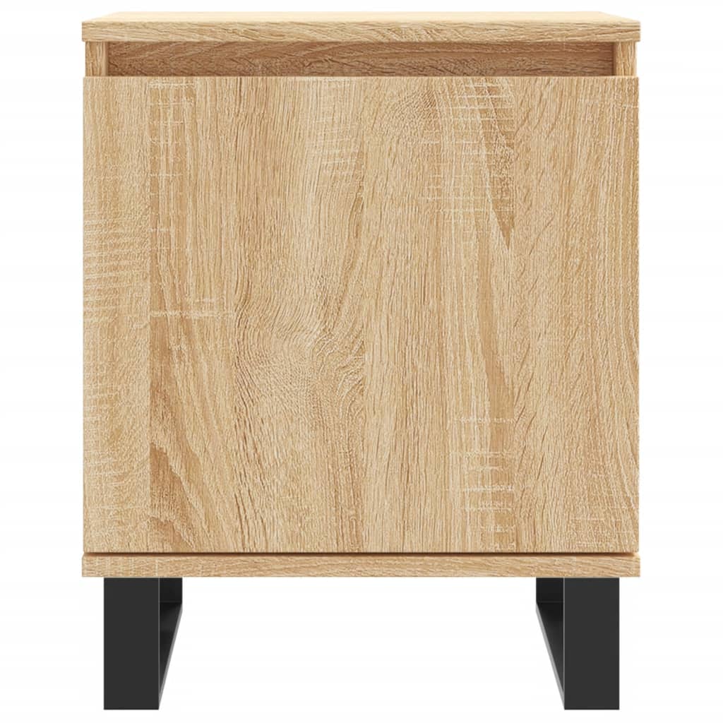 vidaXL Noptiere, 2 buc., stejar sonoma, 40x30x50 cm, lemn compozit vidaXL Noptiere, 2 buc., stejar sonoma, 40x30x50 cm, lemn compozit