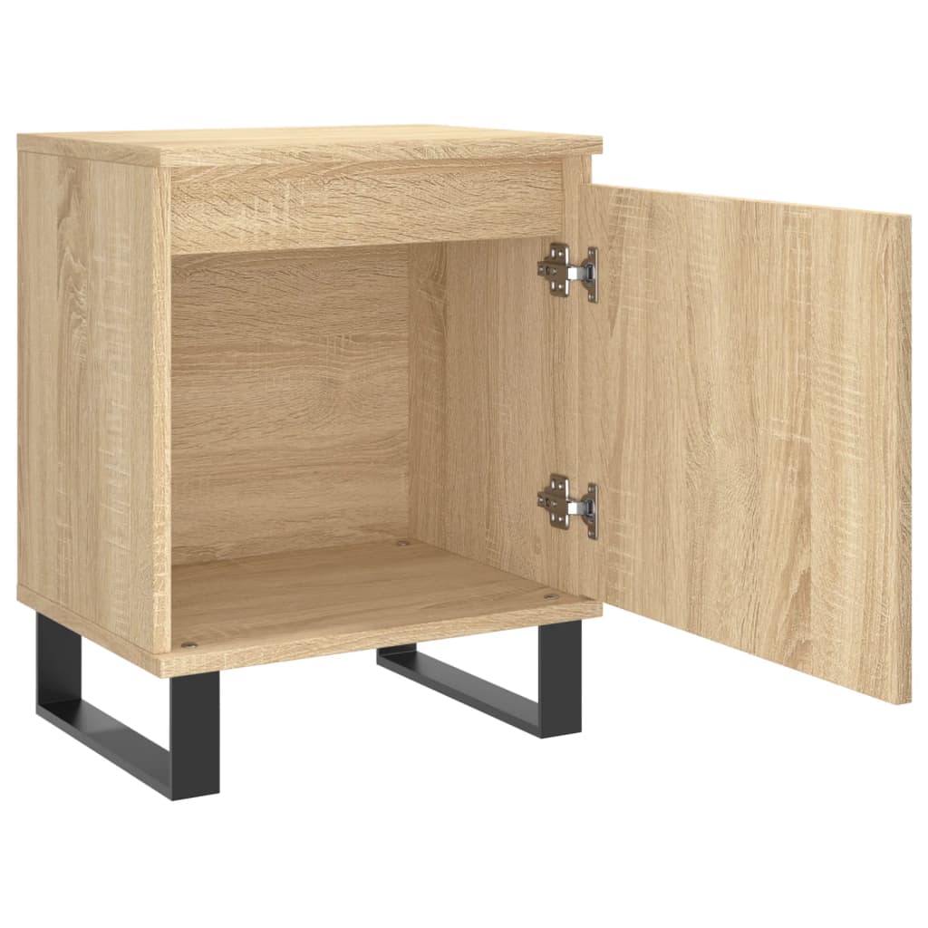 vidaXL Noptiere, 2 buc., stejar sonoma, 40x30x50 cm, lemn compozit vidaXL Noptiere, 2 buc., stejar sonoma, 40x30x50 cm, lemn compozit