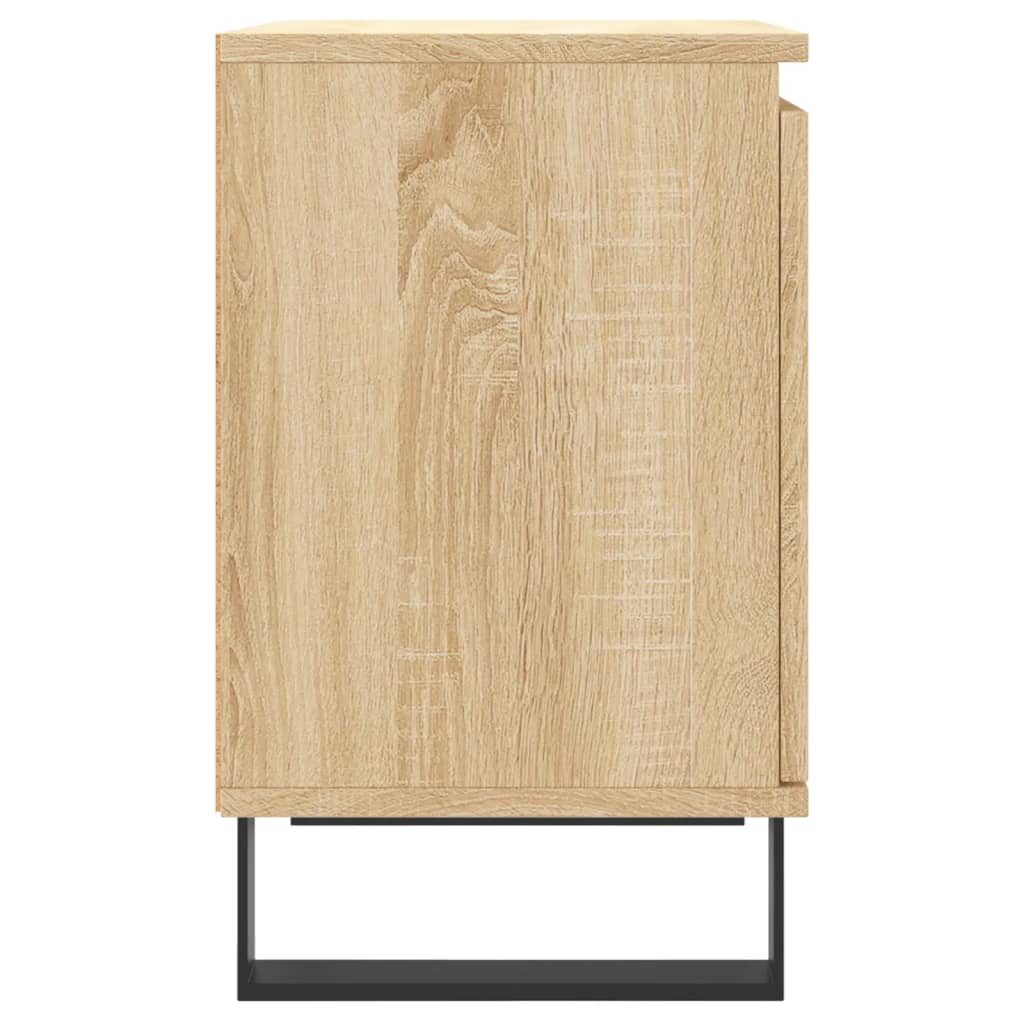 vidaXL Noptiere, 2 buc., stejar sonoma, 40x30x50 cm, lemn compozit vidaXL Noptiere, 2 buc., stejar sonoma, 40x30x50 cm, lemn compozit