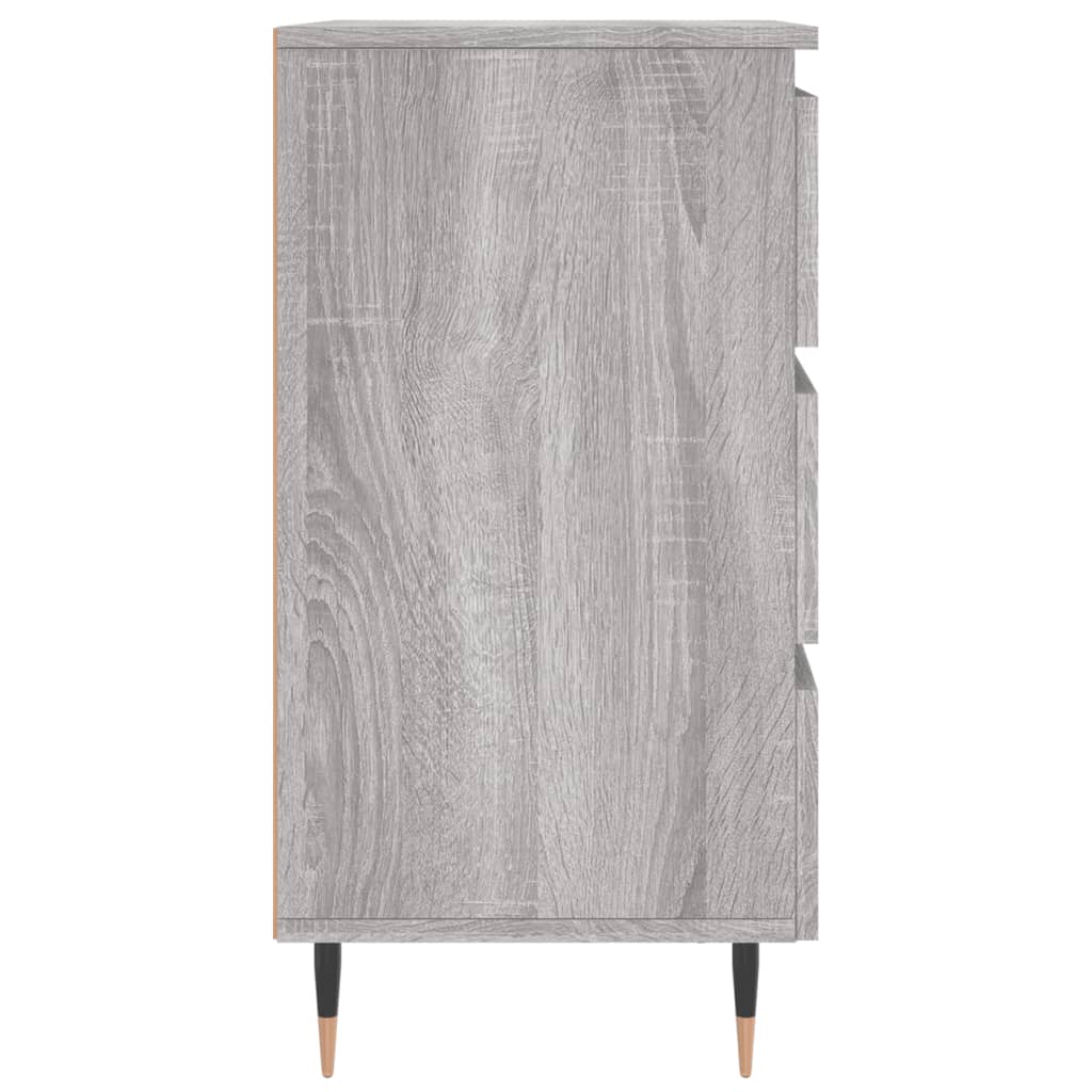 vidaXL Noptiere, 2 buc., gri sonoma, 40x35x69 cm, lemn compozit vidaXL Noptiere, 2 buc., gri sonoma, 40x35x69 cm, lemn compozit