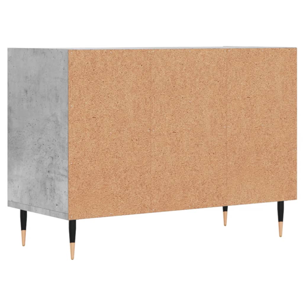 vidaXL Comodă TV, gri beton, 69,5x30x50 cm, lemn compozit vidaXL Comodă TV, gri beton, 69,5x30x50 cm, lemn compozit