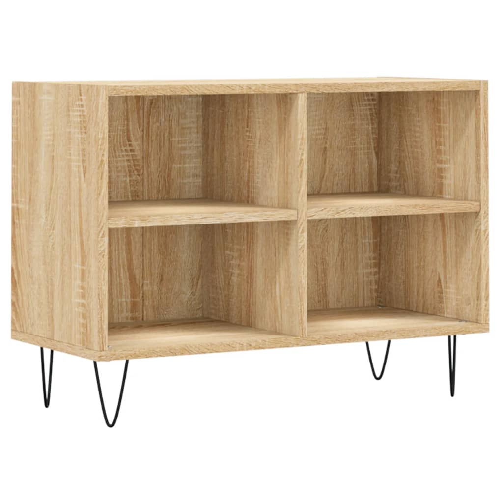vidaXL Comodă TV, stejar sonoma, 69,5x30x50 cm, lemn compozit vidaXL Comodă TV, stejar sonoma, 69,5x30x50 cm, lemn compozit