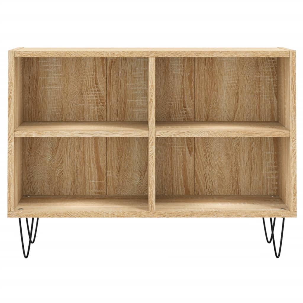 vidaXL Comodă TV, stejar sonoma, 69,5x30x50 cm, lemn compozit vidaXL Comodă TV, stejar sonoma, 69,5x30x50 cm, lemn compozit