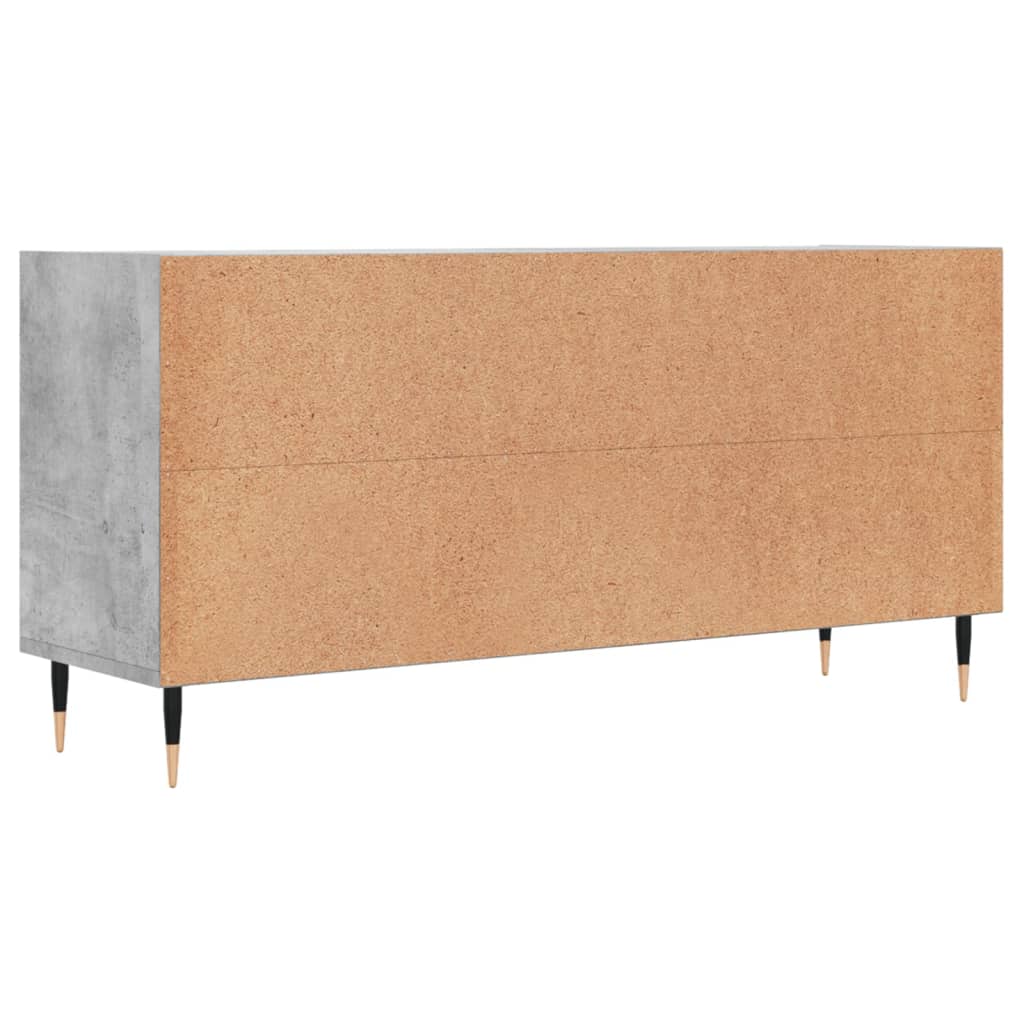 vidaXL Comodă TV, gri beton, 103,5x30x50 cm, lemn compozit vidaXL Comodă TV, gri beton, 103,5x30x50 cm, lemn compozit