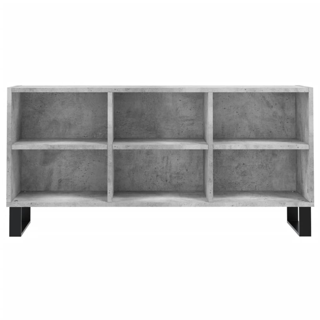 vidaXL Comodă TV, gri beton, 103,5x30x50 cm, lemn compozit vidaXL Comodă TV, gri beton, 103,5x30x50 cm, lemn compozit