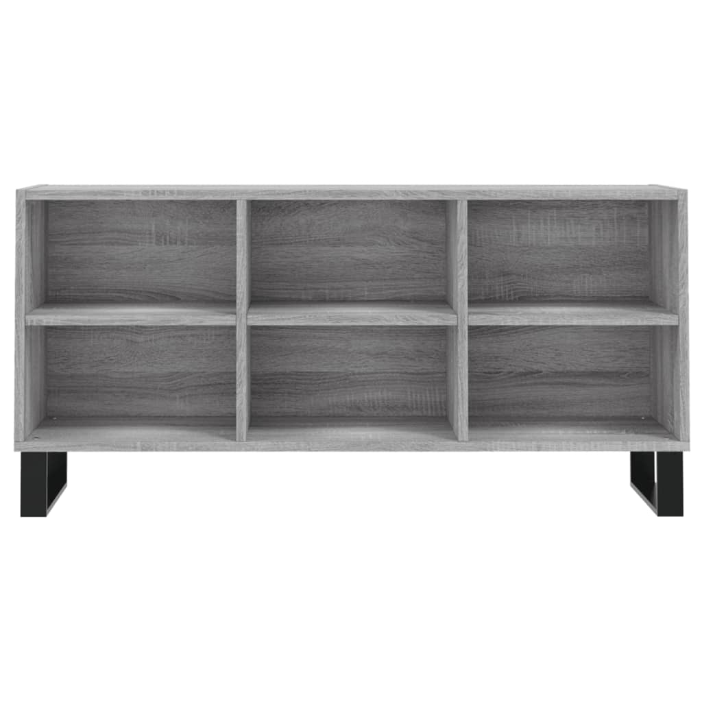 vidaXL Comodă TV, gri sonoma, 103,5x30x50 cm, lemn compozit vidaXL Comodă TV, gri sonoma, 103,5x30x50 cm, lemn compozit