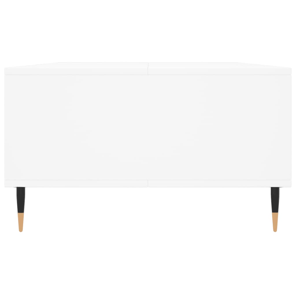 vidaXL Masă de cafea, alb, 104x60x35 cm, lemn compozit vidaXL Masă de cafea, alb, 104x60x35 cm, lemn compozit