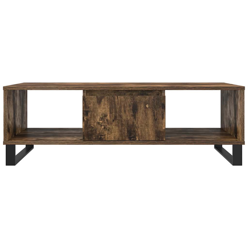 vidaXL Masă de cafea, stejar fumuriu, 104x60x35 cm, lemn compozit vidaXL Masă de cafea, stejar fumuriu, 104x60x35 cm, lemn compozit