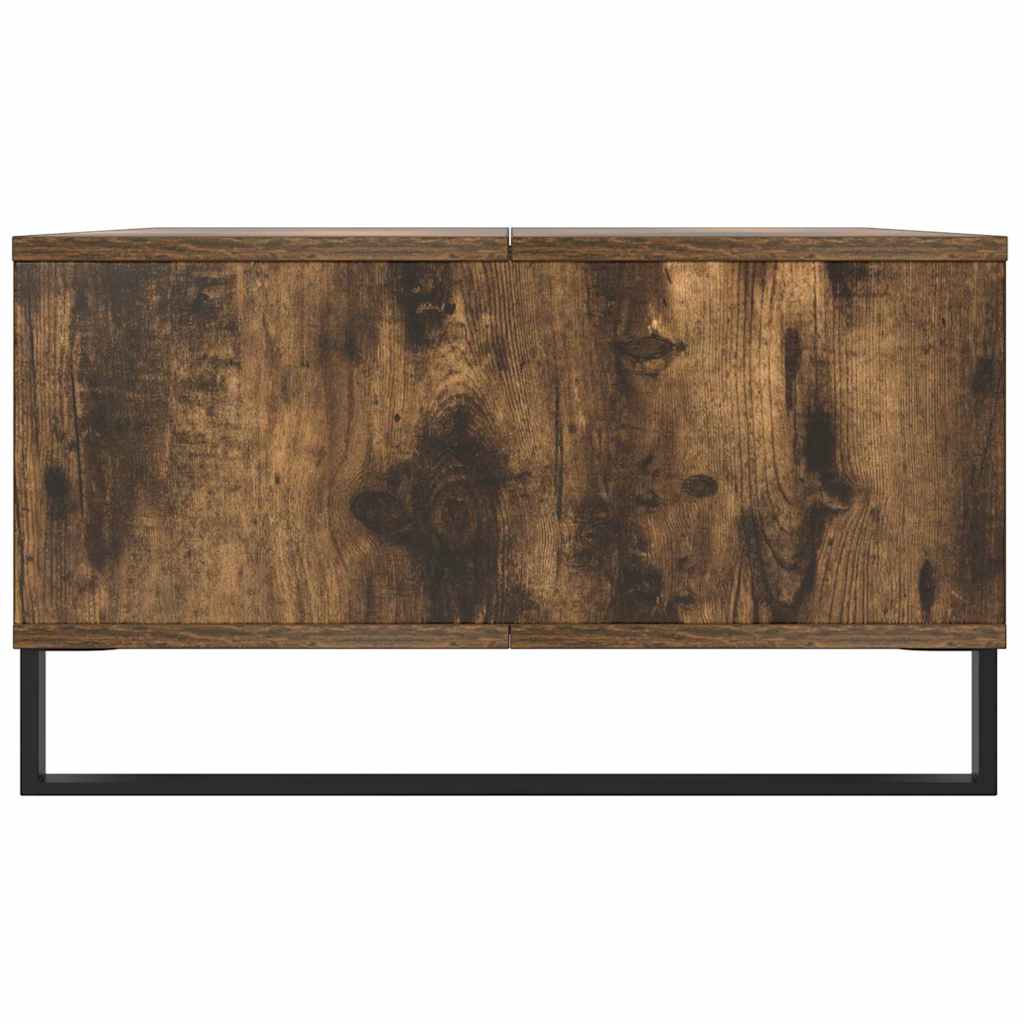 vidaXL Masă de cafea, stejar fumuriu, 104x60x35 cm, lemn compozit vidaXL Masă de cafea, stejar fumuriu, 104x60x35 cm, lemn compozit