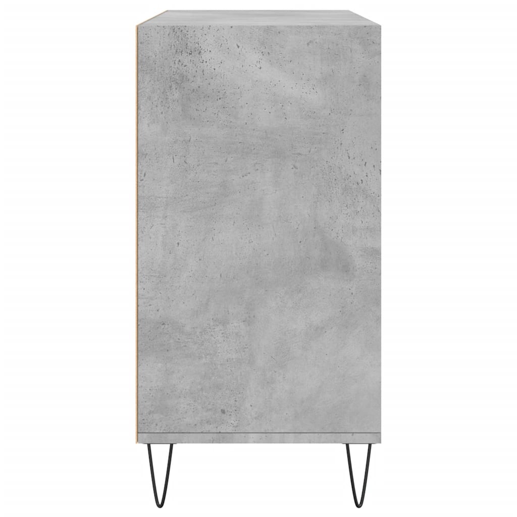 vidaXL Servantă, gri beton, 103,5x35x70 cm, lemn compozit vidaXL Servantă, gri beton, 103,5x35x70 cm, lemn compozit
