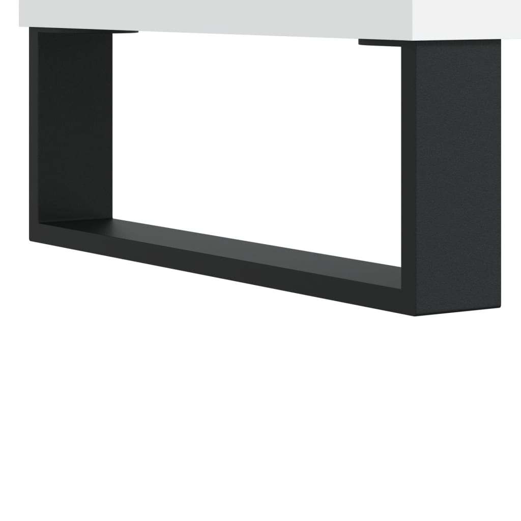 vidaXL Servantă, alb, 103,5x35x70 cm, lemn compozit
