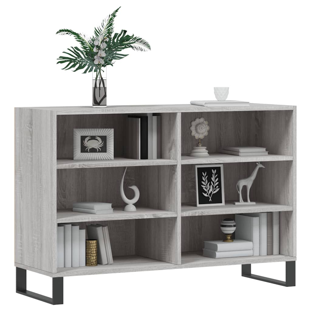 vidaXL Servantă, gri sonoma, 103,5x35x70 cm, lemn compozit vidaXL Servantă, gri sonoma, 103,5x35x70 cm, lemn compozit