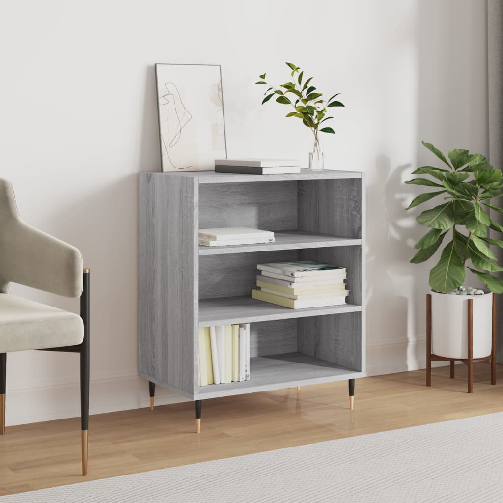 vidaXL Servantă, gri sonoma, 57x35x70 cm, lemn compozit vidaXL Servantă, gri sonoma, 57x35x70 cm, lemn compozit