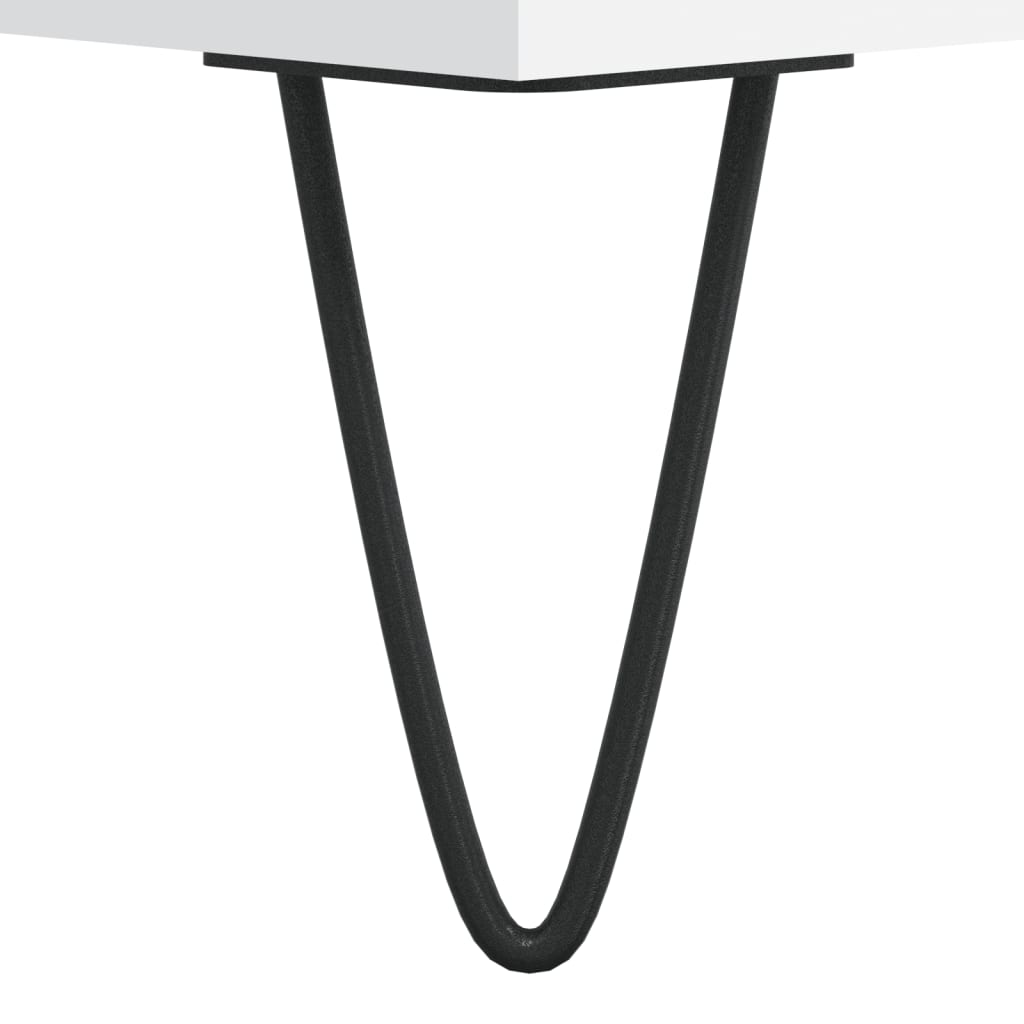 vidaXL Servantă, alb, 57x35x70 cm, lemn prelucrat vidaXL Servantă, alb, 57x35x70 cm, lemn prelucrat
